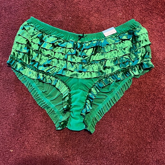 Cacique Intimates & Sleepwear Cacique Green Ruffled Panties Poshmark
